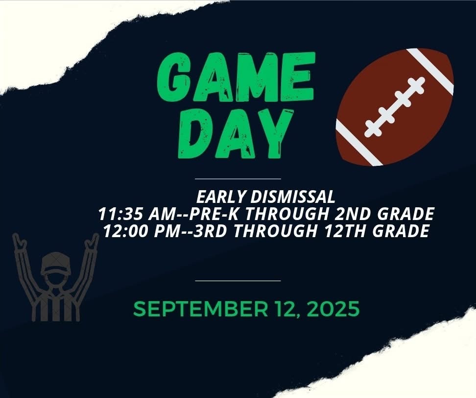 Game Day Early Dismissal